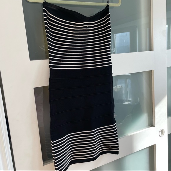 Vintage bebe bandage mini dress - Picture 4 of 6